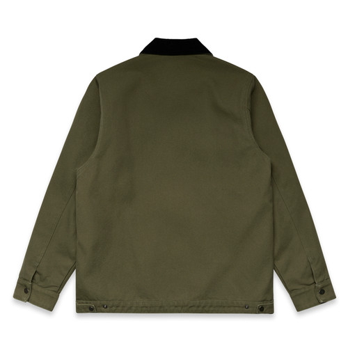 ARMY - BACK canvas-cord-collar-jacket-army-back